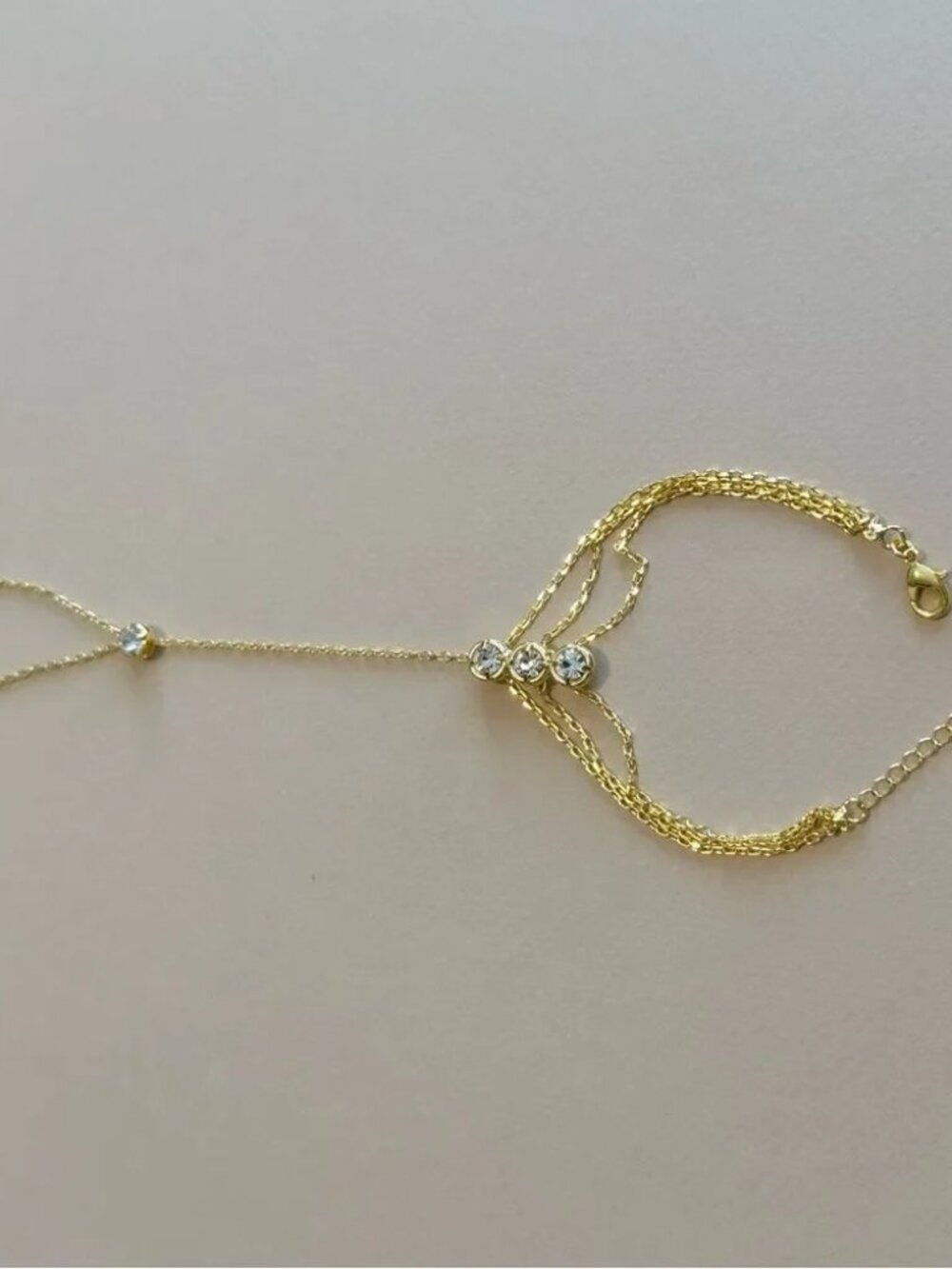 Diamond HandChain1503 - Picture 3 of 5